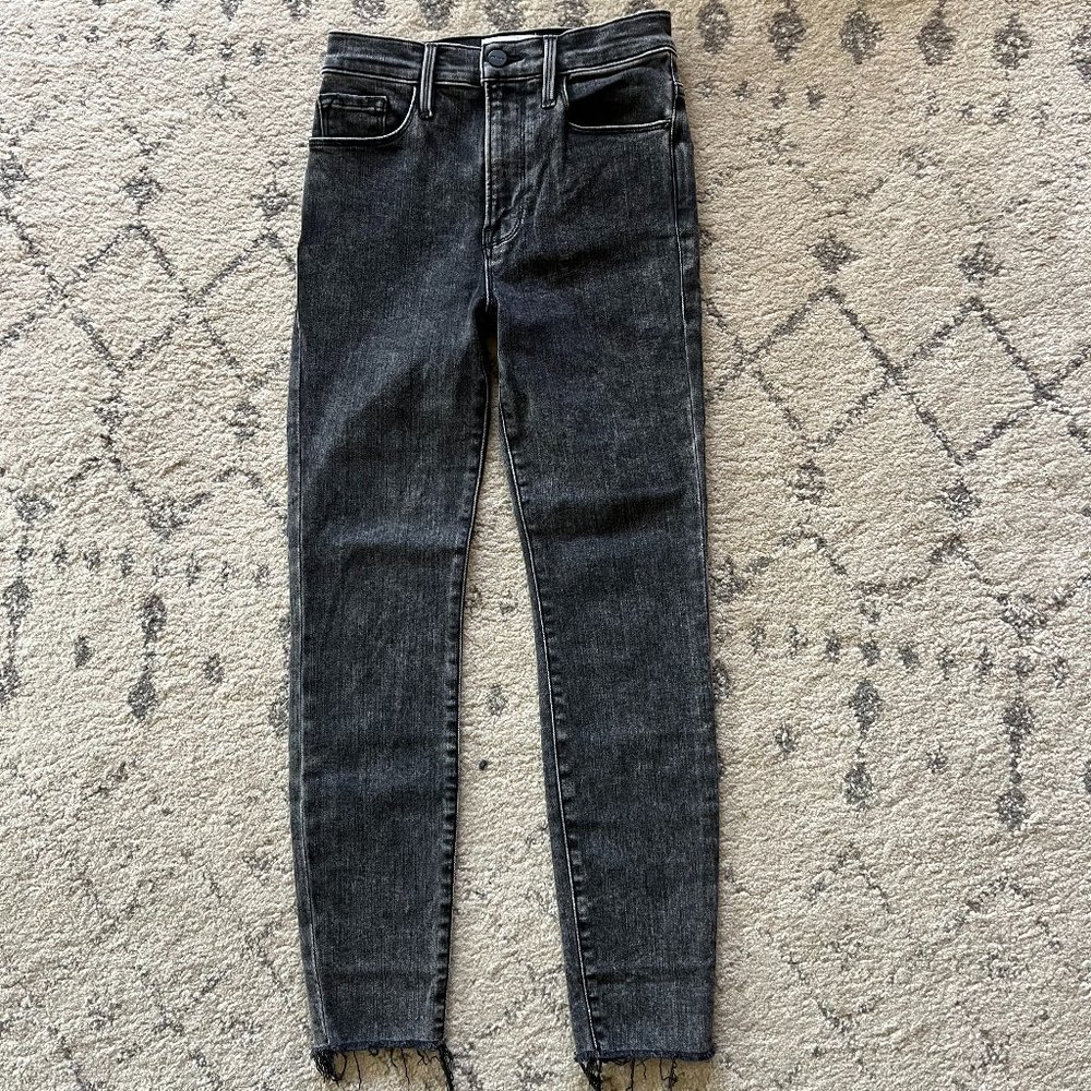 FRAME Ali High Rise Cigarette Jeans - Size 24